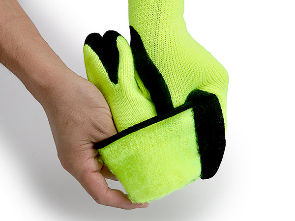 Kebada T3 Warm Winter Work Gloves, Latex Coated Knit Work Gloves for Cold Weather, 65-Pairs