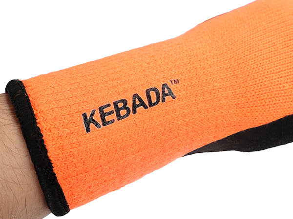 Kebada T3 Warm Winter Work Gloves, Latex Coated Knit Work Gloves for Cold Weather, 65-Pairs