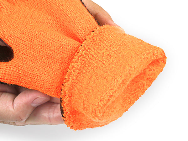Kebada T3 Warm Winter Work Gloves, Latex Coated Knit Work Gloves for Cold Weather, 65-Pairs