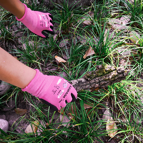 Kids Gardening Gloves, Latex Coated Toddler Garden Gloves, Children Work Gloves, 300 Pairs
