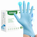 [4000-Count Bulk Case] Kebada D1 Disposable Nitrile Gloves - 3 Mil Latex-Free Food Grade