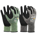 [360-Pair Bulk Pack] Kebada G56 Men's Eco-Friendly Foam Latex Coated Gardening Gloves