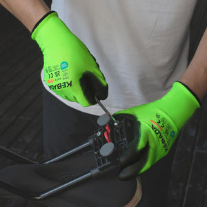 KEBADA W1 Green Work Gloves Used for Tool Assembly